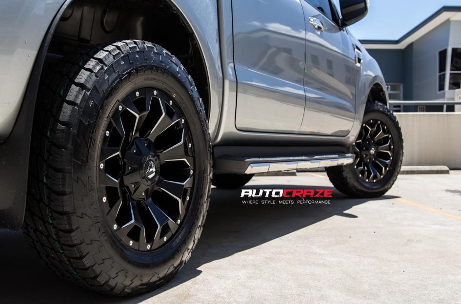 FORD RANGER ASSAULT GLOSS BLACK MILLED ACCENTS 9